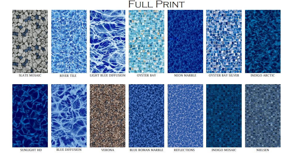 Inground Vinyl Patterns - Findlay Vinyl