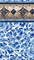 Bayview inground pool liner pattern