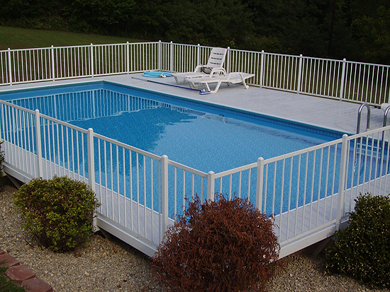 Above ground Rectangle pool liners