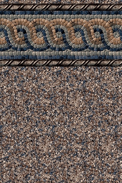 In ground pool liner patterns of the highest quality